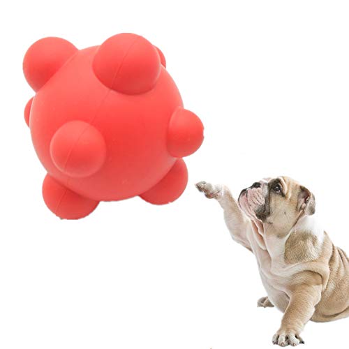 Shulishishop hundespielzeug Ball hundespielzeug Welpen zahnen Spielzeug Hund kaut Hund Spielzeug für langeweile Hund kauen Spielzeug Hund Seil Spielzeug red von Shulishishop