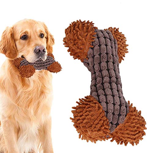 Shulishishop welpenspielzeug Set hundespielzeug für kleine Hunde Intelligenz Hund kaut Lange anhaltende natürliche Welpen Spielzeug von 8 wochen Brown von Shulishishop