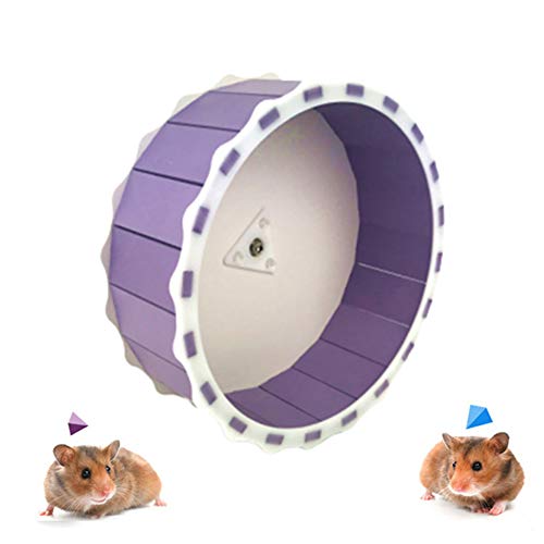 hamsterrad laufrad Hamster Holz Hamster Rad Zwerg Hamster Rad Große Hamster Ball Hamster Rad stille Spinner Hamster stille Rad Purple von Shulishishop