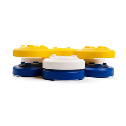 Futterspielzeug, Leckerli-Puzzle verlangsamt die Fütterung, Haustier-Hundespielzeug, Anreicherungsspielzeug, Trainingspuzzle, 12 Fächer, rutschfester Futternapf von Shurhome
