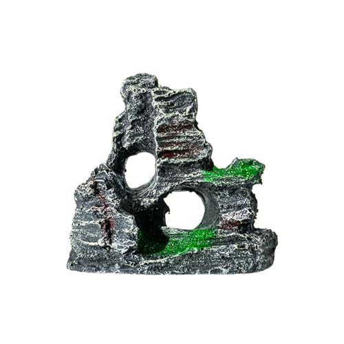 Shurhome Aquarium-Ornamente mit Baumhäusern, Hotel, Aquarien, Ornamente für kleine Fische, zum Spielen und Verstecken von Shurhome