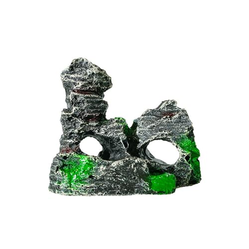 Shurhome Aquarium-Ornamente mit Baumhäusern, Hotel, Aquarien, Ornamente für kleine Fische, zum Spielen und Verstecken von Shurhome