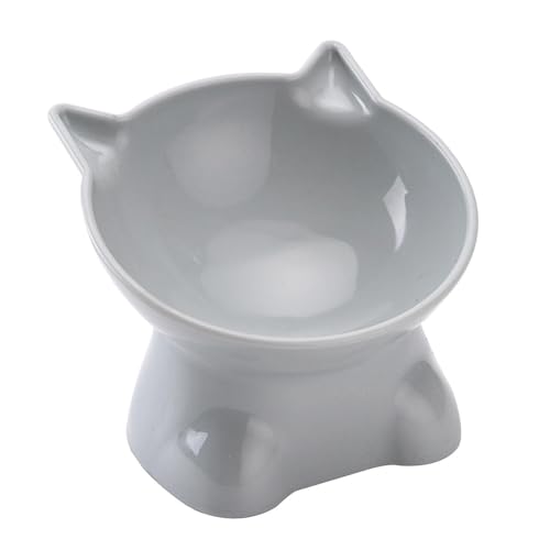 Futternapf Katze, Katzennapf Erhöht Fressnapf Katze Mit 15° Neigung Design, Anti-Erbrechen Katzennäpfe, Katzenfutternapf Für Futter Und Wasser, Futternapf Katze Erhöht, Katzenschüssel, Cat Bowl von Shurzzesj