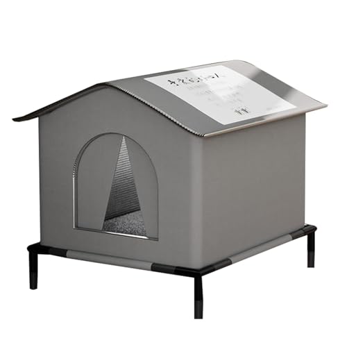 Katzenbett für Katzen, erhöhtes Katzenhaus für den Außenbereich, warme Katzenhöhle, isoliertes Haustierhaus, Kätzchenbett, Katzenzelt, geschlossenes Haustierzelt, wasserdicht, wetterfest, Katzenhütte, Katzenbett für Katzen, erhöhtes Katzenhaus für den Außenbereich, warme Katzenhöhle, isoliertes Haustierhaus, Kätzchenbett, Katzenzelt, geschlossenes Haustierzelt, wasserdicht, wetterfest, Katzenhütte, von Shurzzesj