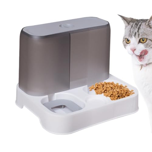 Shurzzesj Automatischer Katzenfutterspender - Futterbehälter Hundefutterspender | Große Kapazität Pet Feeder Wasserspender, Automatischer Hundefutterspender, Futternapf Haustierfutterspender Shurzzesj Automatischer Katzenfutterspender - Futterbehälter Hundefutterspender | Große Kapazität Pet Feeder Wasserspender, Automatischer Hundefutterspender, Futternapf Haustierfutterspender von Shurzzesj