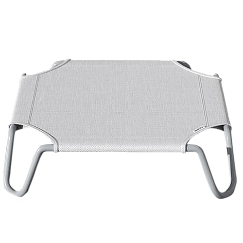 Shurzzesj Erhöhtes Hundebett, Hundebett für den Außenbereich,Haustier-Welpen-Hängematte zum Schlafen, erhöht - Atmungsaktives Kühlbett für Hunde, Hängemattenbett für Hunde mit Metallrahmen für kleine, Shurzzesj Erhöhtes Hundebett, Hundebett für den Außenbereich,Haustier-Welpen-Hängematte zum Schlafen, erhöht - Atmungsaktives Kühlbett für Hunde, Hängemattenbett für Hunde mit Metallrahmen für kleine, von Shurzzesj