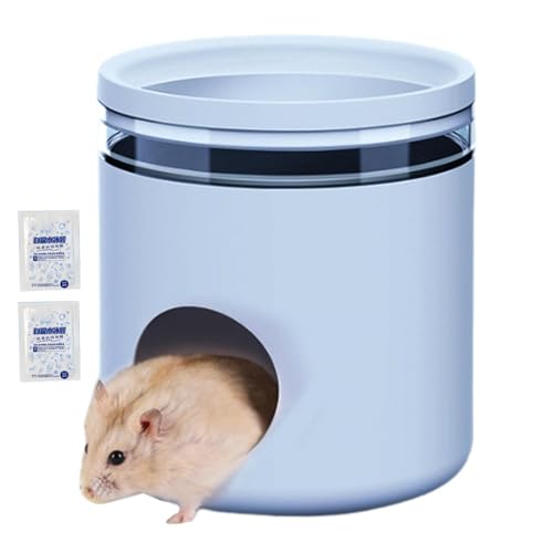 Shurzzesj Hamsterhaus – Kompaktes Hamsterhaus für den Sommer | Hamsterhäuser und Verstecke, inklusive 2 Kühlakkus, kühlendes Hamsterbett für Zwerghamster Rennmäuse Goldener Bär Shurzzesj Hamsterhaus – Kompaktes Hamsterhaus für den Sommer | Hamsterhäuser und Verstecke, inklusive 2 Kühlakkus, kühlendes Hamsterbett für Zwerghamster Rennmäuse Goldener Bär von Shurzzesj