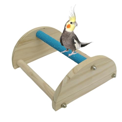 Shurzzesj Hühnerstange für Stall – Küken Roosting Bar Barstange Sitzstange Triangel Leiter Huhn Spielzeug Trainingsständer Spielzeug Stall Zubehör für große Vögel von Shurzzesj