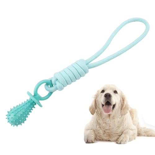 Shurzzesj Hundespielzeug-Seil – Kauspielzeug für kleine Hunde, unzerstörbarer Silikonball, Kauspielzeug, Outdoor-Hundespielzeug, Zahnreinigungsspielzeug für Welpen Shurzzesj Hundespielzeug-Seil – Kauspielzeug für kleine Hunde, unzerstörbarer Silikonball, Kauspielzeug, Outdoor-Hundespielzeug, Zahnreinigungsspielzeug für Welpen von Shurzzesj