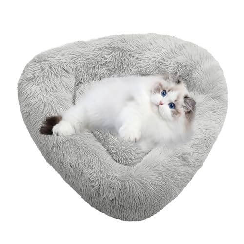Shurzzesj Katzenbetten für Indoor-Katzen, Haustier-Schlafmatte, Hunde- und Katzenbett, bequeme Dreiecksform, wärmendes Katzenbett für kleine Hunde, Welpen, Katzen Shurzzesj Katzenbetten für Indoor-Katzen, Haustier-Schlafmatte, Hunde- und Katzenbett, bequeme Dreiecksform, wärmendes Katzenbett für kleine Hunde, Welpen, Katzen von Shurzzesj