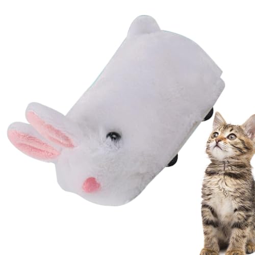 Shurzzesj Katzenspielzeug für Indoor-Katzen, niedliches Haustier-, wiederaufladbares Geräusch-Plüsch-Spielzeug, Jagdspiel für Unterhaltung, automatisches Bewegen, Haustier-Übungsspiel Shurzzesj Katzenspielzeug für Indoor-Katzen, niedliches Haustier-, wiederaufladbares Geräusch-Plüsch-Spielzeug, Jagdspiel für Unterhaltung, automatisches Bewegen, Haustier-Übungsspiel von Shurzzesj