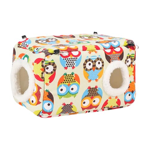 Shurzzesj Papageiennest, Vogelbett, dickes Papageienhaus für den Winter, waschbares Schlafbett, Papageienversteck für Lovebird, Wellensittiche, Sittiche, Papageien Shurzzesj Papageiennest, Vogelbett, dickes Papageienhaus für den Winter, waschbares Schlafbett, Papageienversteck für Lovebird, Wellensittiche, Sittiche, Papageien von Shurzzesj