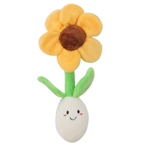 Shurzzesj Plüsch-Haustier-Spielzeug – Welpenblumen-Spielzeug – Hund zum Kauen und Zahnreinigung, Sonnenblumen-Form für Zuhause, Hund, Haustiere Shurzzesj Plüsch-Haustier-Spielzeug – Welpenblumen-Spielzeug – Hund zum Kauen und Zahnreinigung, Sonnenblumen-Form für Zuhause, Hund, Haustiere von Shurzzesj