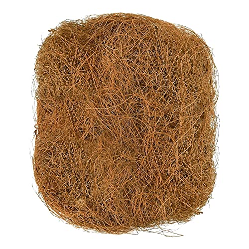 Vogel-Kokosfaser, 250 g/500 g, langlebiges Nest-Futtermaterial, Kokospalmenmatte, natürliches Kokosfaser-Substrat für Käfigeinlage, Haustiereinstreu, Schlüpfnest, Vogelbedarf von Shurzzesj
