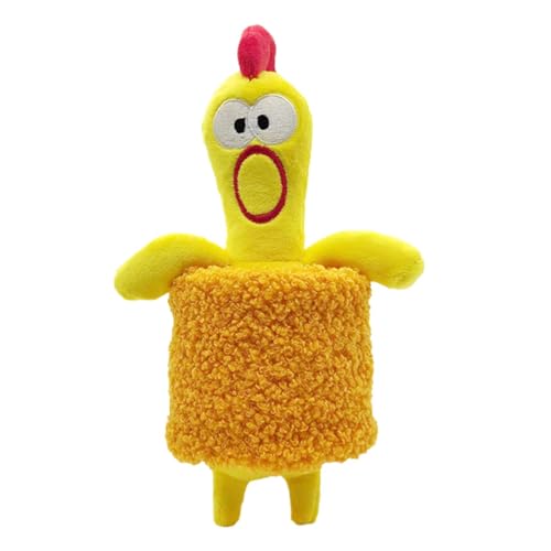 Shxupjn Hunde-Leckerli-Plüsch, Huhn mit Schal, Anreicherungsspielzeug für Hunde, Plüsch-Huhn-Spielzeug mit Geräuschen für Langeweile, Futtersuche Shxupjn Hunde-Leckerli-Plüsch, Huhn mit Schal, Anreicherungsspielzeug für Hunde, Plüsch-Huhn-Spielzeug mit Geräuschen für Langeweile, Futtersuche von Shxupjn