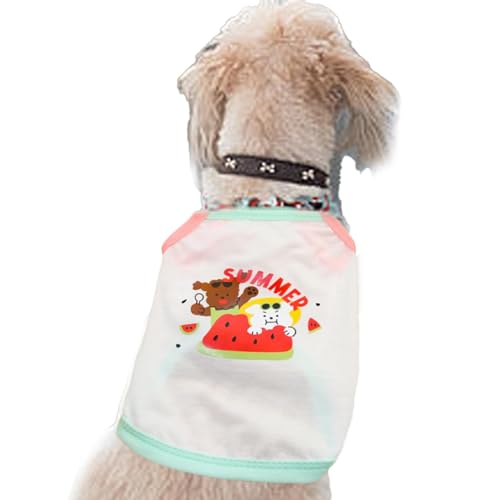 Shxupjn Hundekleid, Katzenkleidung | Haustierkleidung Welpenkleidung - Hunde-Outfits für Frühling und Sommer, weiches und atmungsaktives ärmelloses Hundekleid aus Baumwolle für Hunde, Katzen, Welpen Shxupjn Hundekleid, Katzenkleidung | Haustierkleidung Welpenkleidung - Hunde-Outfits für Frühling und Sommer, weiches und atmungsaktives ärmelloses Hundekleid aus Baumwolle für Hunde, Katzen, Welpen von Shxupjn
