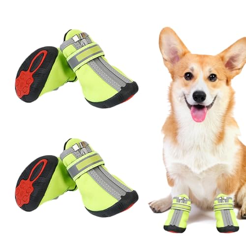 Shxupjn Hundeschuhe zum Spazierengehen, weiche Hundepfoten-Schuhe, wasserdichte Schuhe – Haustierbedarf, Bodensocken für Ausflüge, Camping, Wandern, Spazierengehen Shxupjn Hundeschuhe zum Spazierengehen, weiche Hundepfoten-Schuhe, wasserdichte Schuhe – Haustierbedarf, Bodensocken für Ausflüge, Camping, Wandern, Spazierengehen von Shxupjn