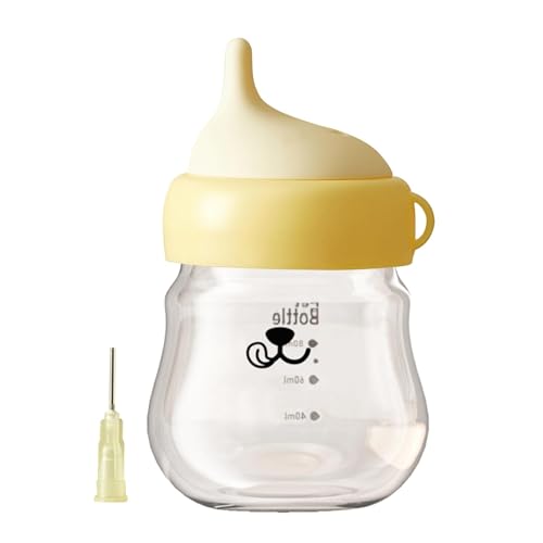 Shxupjn Kätzchen-Flasche, Haustier-Futterflasche - Tiere Stillflasche Anti-Erstickungs-Haustierflasche | Kätzchen-Milchspender, rutschfeste Katzen-Babyflasche für kleine Tierbabys Shxupjn Kätzchen-Flasche, Haustier-Futterflasche - Tiere Stillflasche Anti-Erstickungs-Haustierflasche | Kätzchen-Milchspender, rutschfeste Katzen-Babyflasche für kleine Tierbabys von Shxupjn