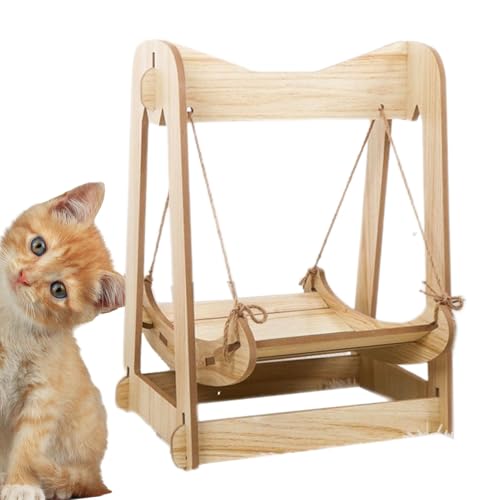 Shxupjn Katzenhängematte, Haustier-Liegebett, Katzenbett, für den Innenbereich, Katzen-Hängematte für Katzen, Hunde, Hasen, Kätzchen und Kleintiere Shxupjn Katzenhängematte, Haustier-Liegebett, Katzenbett, für den Innenbereich, Katzen-Hängematte für Katzen, Hunde, Hasen, Kätzchen und Kleintiere von Shxupjn