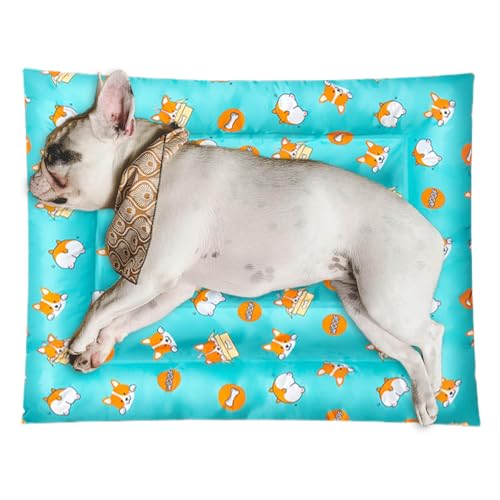 Shxupjn Kühlmatte für Hunde, Kühlmatte für Haustiere | Waschbare Sommer-Kühlmatte | Eismatte Kühldecke Kissen, Sommer Cool Down Katze Hund Kissen Pad Atmungsaktive Kühlunterlage Hundematte Sommer Pad Shxupjn Kühlmatte für Hunde, Kühlmatte für Haustiere | Waschbare Sommer-Kühlmatte | Eismatte Kühldecke Kissen, Sommer Cool Down Katze Hund Kissen Pad Atmungsaktive Kühlunterlage Hundematte Sommer Pad von Shxupjn