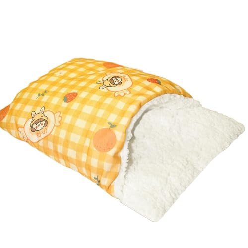 Shxupjn Überdachtes Katzenbett | Plüsch-Katzenbett für den Innenbereich, mit Bezug, 48 x 34 cm, Hausschuh-Katzenbett, halbgeschlossen, niedliches Katzenbett für Katzen und Hunde Shxupjn Überdachtes Katzenbett | Plüsch-Katzenbett für den Innenbereich, mit Bezug, 48 x 34 cm, Hausschuh-Katzenbett, halbgeschlossen, niedliches Katzenbett für Katzen und Hunde von Shxupjn