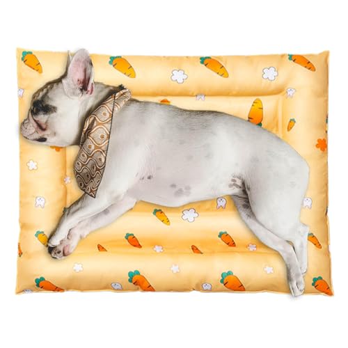Shxupjn Waschbare Kühlmatte für Hunde, Kühlmatte für Hunde - Cool Down Katzen- und Hundekissen - Eismatte Kühldecke Kissen, Sommer Cool Down Katze Hund Kissen Pad Atmungsaktive Kühlunterlage Shxupjn Waschbare Kühlmatte für Hunde, Kühlmatte für Hunde - Cool Down Katzen- und Hundekissen - Eismatte Kühldecke Kissen, Sommer Cool Down Katze Hund Kissen Pad Atmungsaktive Kühlunterlage von Shxupjn
