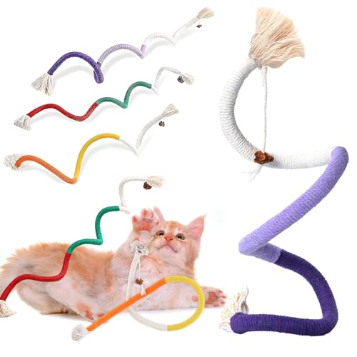 Shyllin 3 Stück Katzenspielzeug Beißseil, Katzenminze Stick Spielzeug, Katzen Kausticks, Interaktives Katzenbeißseil, Katzen Kauspielzeug, Katzenminze Kauseil für Katze Spielen und Zahnpflege Shyllin 3 Stück Katzenspielzeug Beißseil, Katzenminze Stick Spielzeug, Katzen Kausticks, Interaktives Katzenbeißseil, Katzen Kauspielzeug, Katzenminze Kauseil für Katze Spielen und Zahnpflege von Shyllin