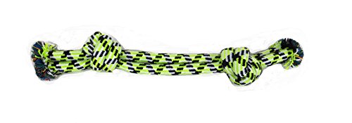 PeSoBo Spieltau Zerrspielzeug Tau Seil Hund Zahnpflege blau grün von SiDeSo