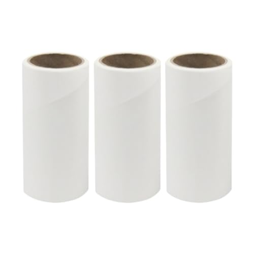 SiaBiced 3 Stück klebrige Nachfüllpackungen für Haarentfernungsrollen für große Oberflächen, Tierhaarentferner, Haarentfernungsrolle für Haustiere SiaBiced 3 Stück klebrige Nachfüllpackungen für Haarentfernungsrollen für große Oberflächen, Tierhaarentferner, Haarentfernungsrolle für Haustiere von SiaBiced