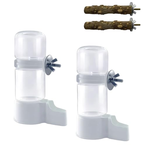 Automatischer Wasserspender für Vögel, Vogelkäfig, Trinkgerät, automatischer Papageien-Wasserspender, Wellensittiche, Vögel, Liebesvögel, Kanarienvögel, Trinkbrunnen von Sienle