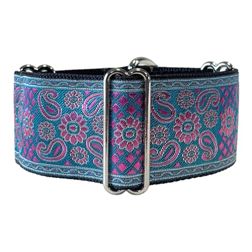 SightHound Gang Martingale Hundehalsband für Windhunde, Saluki, Whippet & andere Rassen mit ähnlichem Hals, 5,1 cm breit, 35,6 cm - 45,7 cm SightHound Gang Martingale Hundehalsband für Windhunde, Saluki, Whippet & andere Rassen mit ähnlichem Hals, 5,1 cm breit, 35,6 cm - 45,7 cm von SightHound Gang