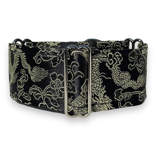 SightHound Gang Martingale-Hundehalsband für Windhunde, Saluki, Whippet und andere Rassen mit ähnlichem Hals, 5,1 cm breit, M 27,9 cm - 35,6 cm SightHound Gang Martingale-Hundehalsband für Windhunde, Saluki, Whippet und andere Rassen mit ähnlichem Hals, 5,1 cm breit, M 27,9 cm - 35,6 cm von SightHound Gang