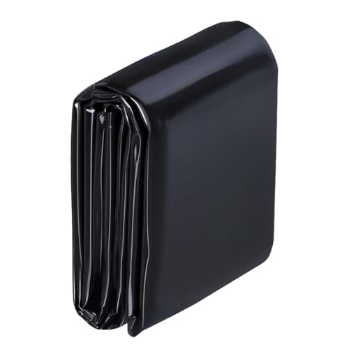 Sightday Teichfolie 2x2M,Schwarz Vorgeformte Hochleistungsfolie,0.2MM Stärke Kleine Teichplane,Kann Deutlich Gesehen Werden Teichfolie Restposten,Für Wasser Garten Brunnen,Koi Fische von Sightday