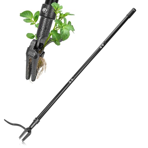 Signstek Unkrautstecher, Gartenwerkzeug effizientes Entfernen, Garten-Unkrautstecher, 46in/117cm, Schwarz Signstek Unkrautstecher, Gartenwerkzeug effizientes Entfernen, Garten-Unkrautstecher, 46in/117cm, Schwarz von Signstek
