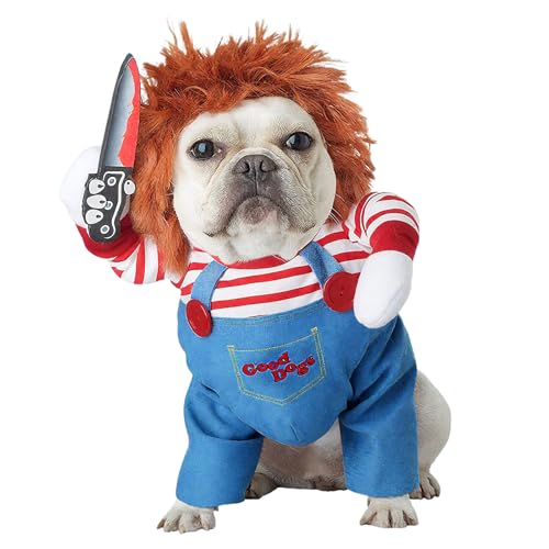 Sikweny Hundekostüm Halloween Hund Inklusive Jacke und Kunstbart Hunde Halloween Verstellbar Dog Costume Atmungsaktiv Katzenkostüm Kostüm Katze für Festivalkostüme Mottopartys (S) Sikweny Hundekostüm Halloween Hund Inklusive Jacke und Kunstbart Hunde Halloween Verstellbar Dog Costume Atmungsaktiv Katzenkostüm Kostüm Katze für Festivalkostüme Mottopartys (S) von Sikweny