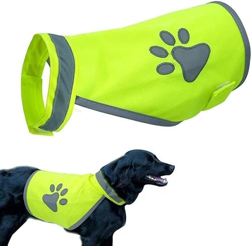 Sikweny Warnweste Hund Reflektierende Streifen Hundewarnweste Mit Reflektierenden Elementen Warnwesten Einstellbares Design für Nachtwanderungen Outdoor-Abenteuer Radbegleitung Training und Gesel(M Sikweny Warnweste Hund Reflektierende Streifen Hundewarnweste Mit Reflektierenden Elementen Warnwesten Einstellbares Design für Nachtwanderungen Outdoor-Abenteuer Radbegleitung Training und Gesel(M von Sikweny