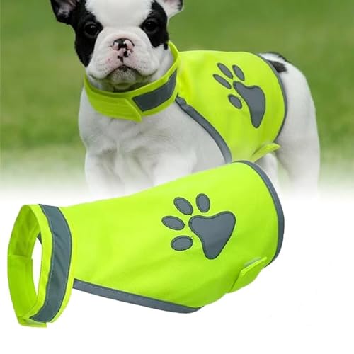 Sikweny Warnweste Hund Reflektierende Streifen Hundewarnweste Mit Reflektierenden Elementen Warnwesten Einstellbares Design für Nachtwanderungen Outdoor-Abenteuer Radbegleitung Training und Gesel(S Sikweny Warnweste Hund Reflektierende Streifen Hundewarnweste Mit Reflektierenden Elementen Warnwesten Einstellbares Design für Nachtwanderungen Outdoor-Abenteuer Radbegleitung Training und Gesel(S von Sikweny