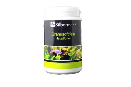 Silbermann Granusoft - Hauptfutter für Süßwasserfische fein oder grob (1000 ml fein) von Silbermann