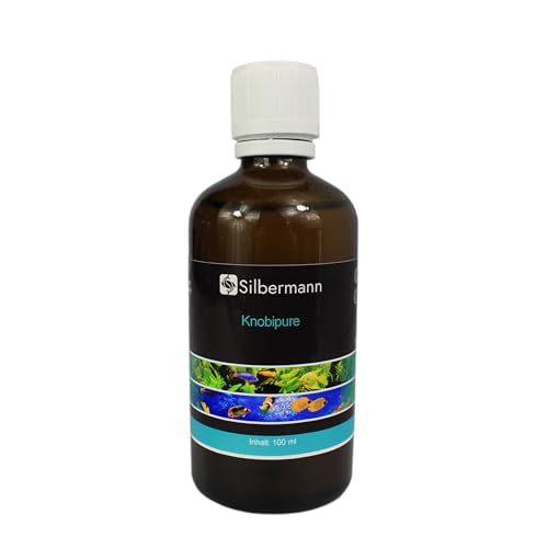 Silbermann Knobipure - Knoblauch und Vitamine für Meer- und Süßwasserfische (50 ml) von Silbermann