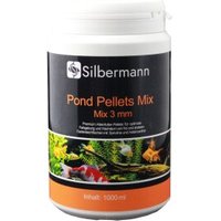Silbermann Pond Pellets Mix 3 mm 1 kg von Silbermann
