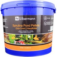 Silbermann Spirulina Pond Pellets 3 mm 10 l von Silbermann