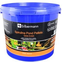 Silbermann Spirulina Pond Pellets 3 mm 5 l von Silbermann