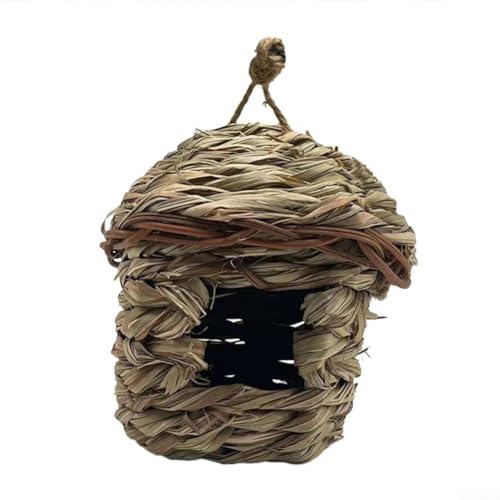 Kolibri-Nest zum Aufhängen, rustikales Design, ideal für Vogelliebhaber und Naturbegeisterte (1#) von Sileduove