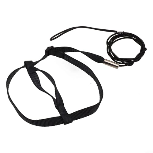 Sileduove Papageien-Vogelgeschirr, Leine, Trainingsseil, fliegende Traktionsgurte mit Nylonmaterial, für Haustiere, Vögel, Outdoor, sicheres Gehen, verstellbar, bequem und atmungsaktiv (S) von Sileduove