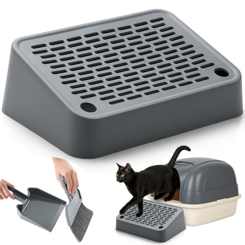 SiliFine Katzentoilettenrampe mit Filterfunktion Stepper für selbstreinigende Steigung Design Katzenstreu Trapper mit Aufbewahrung Leicht zu reinigen, rutschfeste Pedalstufe für kleine & ältere Kitty SiliFine Katzentoilettenrampe mit Filterfunktion Stepper für selbstreinigende Steigung Design Katzenstreu Trapper mit Aufbewahrung Leicht zu reinigen, rutschfeste Pedalstufe für kleine & ältere Kitty von SiliFine
