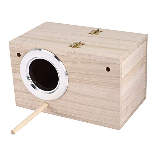SilkRoadSupply Holzvogelhaus Zuchtbox Inkubationsbox Hochwertiges Holzmaterial robust warm bequemer Rastplatz für Papageien und kleine Vögel 12x12x19 5 cm SilkRoadSupply Holzvogelhaus Zuchtbox Inkubationsbox Hochwertiges Holzmaterial robust warm bequemer Rastplatz für Papageien und kleine Vögel 12x12x19 5 cm von SilkRoadSupply
