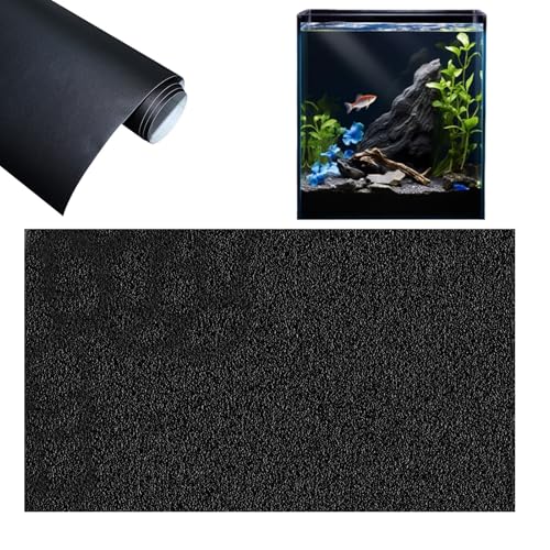 Statisch Haftender Aquariumhintergrund, 40 x 200CM Aquarium Folie Rückwand, Aquarium-Aufkleber-Hintergrund, Aquarium-Tapetendekorationen Schwarzer Hintergrund Für Aquarien Statisch Haftender Aquariumhintergrund, 40 x 200CM Aquarium Folie Rückwand, Aquarium-Aufkleber-Hintergrund, Aquarium-Tapetendekorationen Schwarzer Hintergrund Für Aquarien von Silkwish