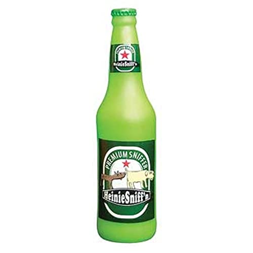 Tuffy SS-BB-HS Silly Squeaker Bierflasche, Heini Sniffin von Silly Squeakers