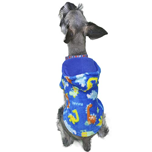 SILOPETS Hundepullover Hoodie Exklusive Desings (Medium, Blau) von Silopets