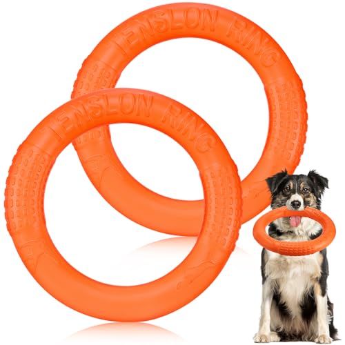 Simgoing 2 Stück Hundetrainingsring-Spielzeug, schwimmend, zum Ziehen, für den Außenbereich, langlebig, interaktives Kauspielzeug für mittelgroße und große Hunde, Training und Zahnreinigung Simgoing 2 Stück Hundetrainingsring-Spielzeug, schwimmend, zum Ziehen, für den Außenbereich, langlebig, interaktives Kauspielzeug für mittelgroße und große Hunde, Training und Zahnreinigung von Simgoing